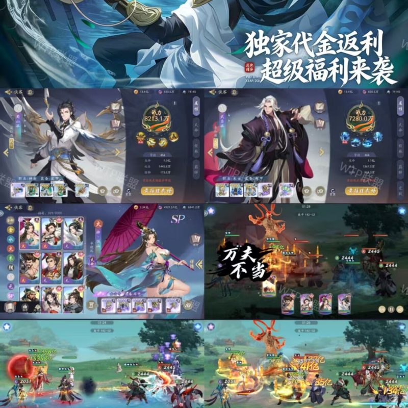 《武林闲侠》独家代金返利服-手游空间